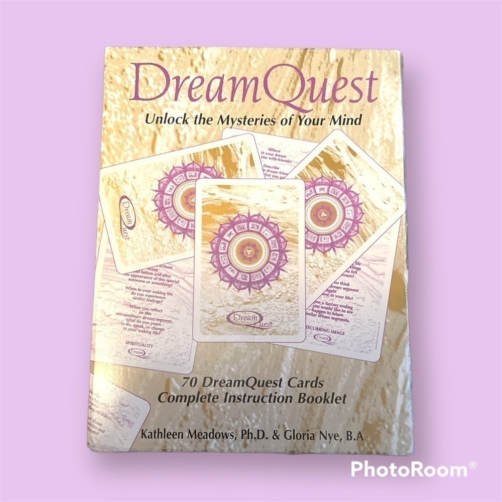 𝅺Vintage Dreamquest New Age Dream Interpretation Cards
